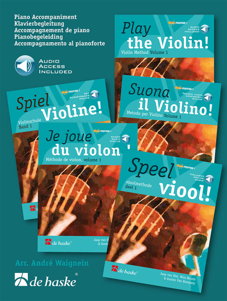 Play the Violin! Piano Accompaniment vol. 1
